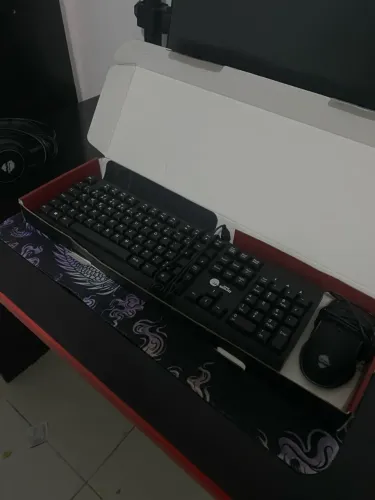 KIT GAMER MANCER COMPLETO COM DOIS TAMANHOS DIFERENTES DE MOUSEPAD