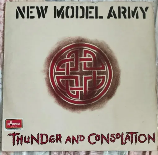 New Model Army - Thunder And Consolation - 1989 (usado conservado)