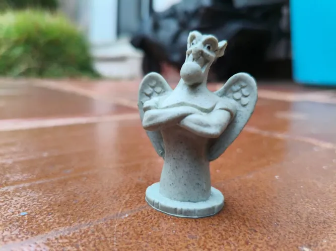 Miniatura gargula do corcunda de notre dame