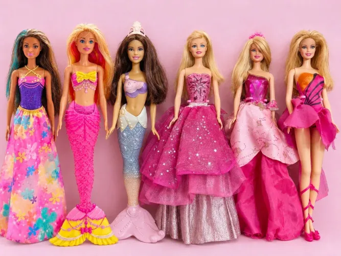 Lote de Bonecas Barbie