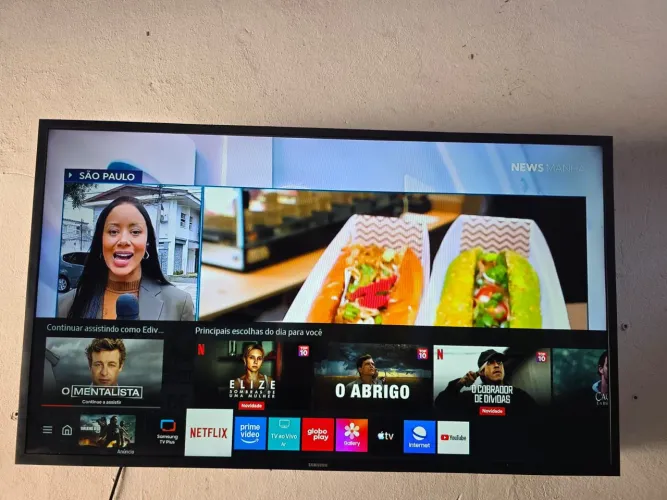 Tv Samsung 42 polegadas smart 4k