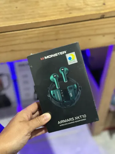 FONE BLUETOOTH GAMER MONSTER XKT10 INIBIDOR DE RUÍDO 