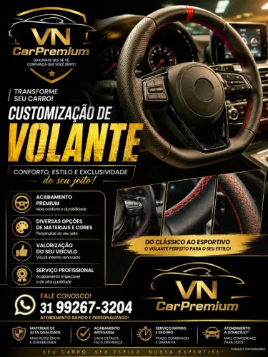Customização de volante