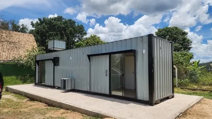 Contêiner , Casa contêiner , casa modular