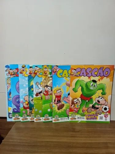 Gibi turma da Monica lote de gibi cascão 