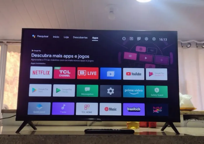 Tv Smart android (32) semi nova.