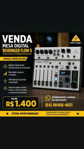 Mesa digital behringer Flow 8