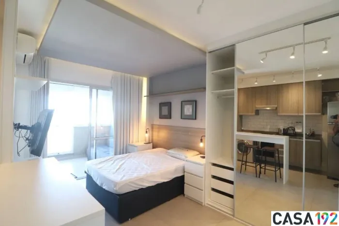 Apartamento com 1 dormitório para alugar, 34 m² por R$ 3.558,00/mês - Campo Belo - São Pau