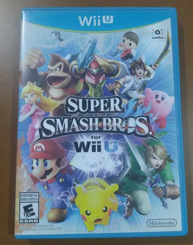 Smash Bros Wii U - Mídia física