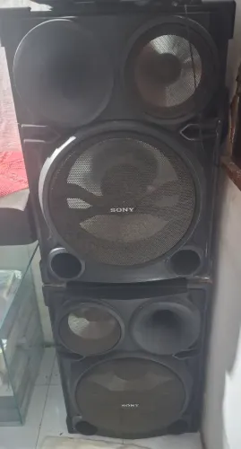 Vendo par de caixa sony