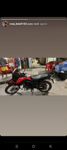 Vendo moto nova tem conversa