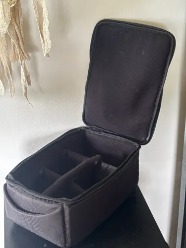 Kit 2 Bolsas acolchoadas de fotografia com divisórias e impermeável