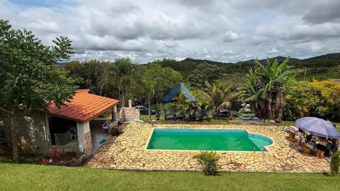 Chácara com 4 dormitórios e piscina à venda, 1500 m² por R$ 530.000 - Ponunduva - Cajamar/