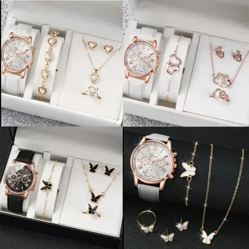 Lote com 30 kits de relógios feminino.