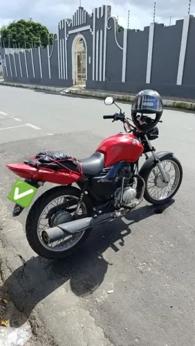 Cg 125 vermelha