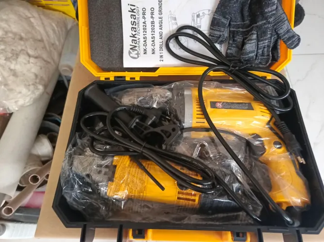 Kit furadeira + esmerilhadeira