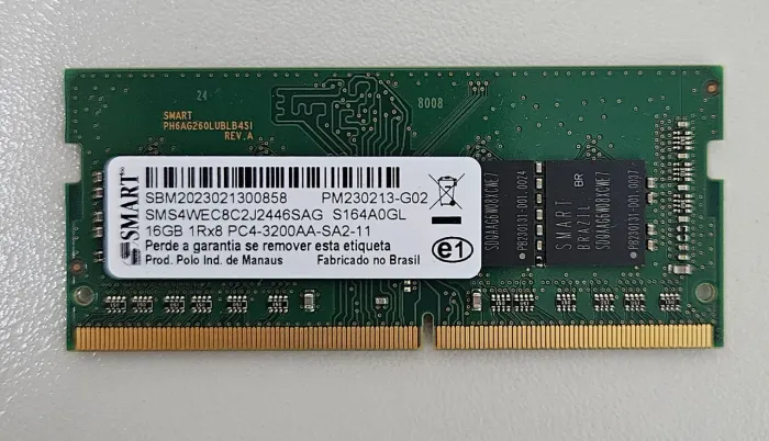 Memória DDR4 16GB 3200Mhz - Notebook