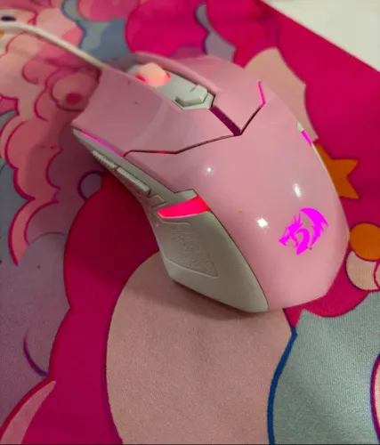 Mouse gamer Redragon M601 rosa