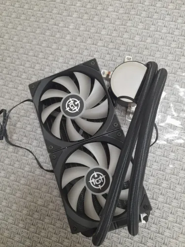 Water Coller TGT Spartel V2, Rainbow, 240mm, Preto
