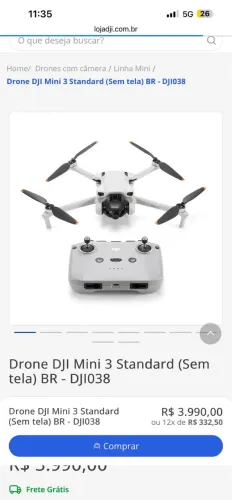VENDO UM EXCELENTE DRONE