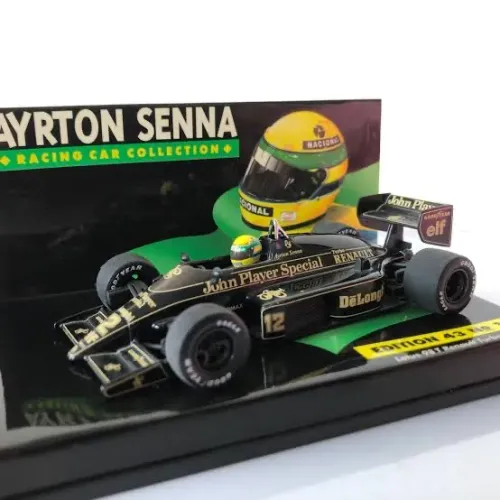 MINICHAMPS Ayrton Senna Lotus 98T Renault 1986 1/43 Edition 43 Nº12