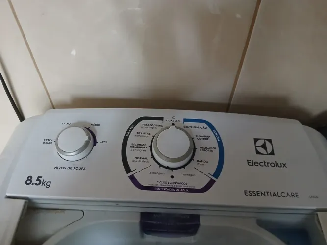 Máquina de Lavar 8,5Kg Electrolux