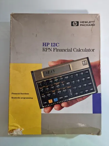 Título: Calculadora Financeira HP 12C Original com Caixa