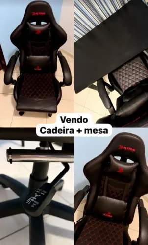Cadeira gamer + mesa