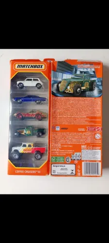 Matchbox Coffee Cruisers III - Pack com 5 Miniaturas (Novo/Lacrado)