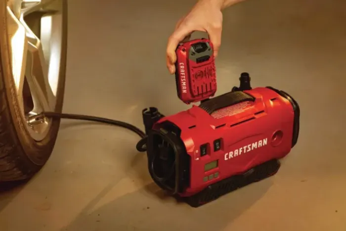 Compressor de Pneus Portátil CRAFTSMAN V20 - com 3 Modos