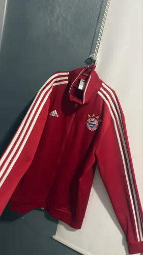 Jaqueta Adidas Track FC Bayern Munchen Masculina Futebol Munique FIFA 2017