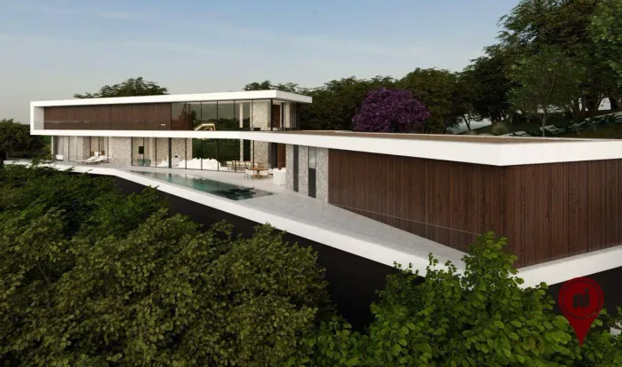 Terreno à venda, 2287 m² por R$ 1.550.000,00 - Condomínio Ville de Montagne - Nova Lima/MG