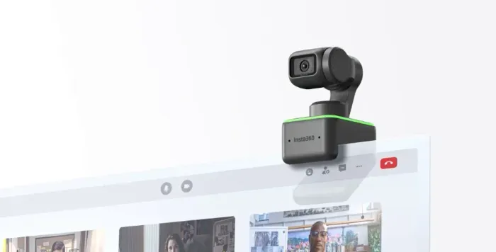 Insta360 Link - Webcam 4K com guimbal integrado e funções de IA