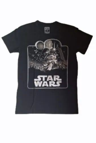 Camiseta Star Wars Camisa Tamanho P