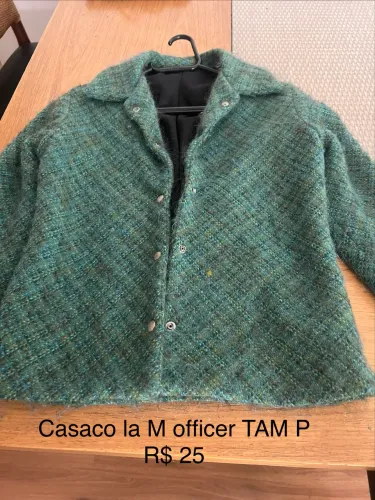 Casaco lá TAM P só 25
