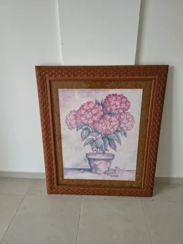 Quadro vaso de flor