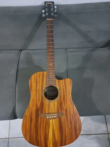violão eletroacústico Vintage Mahogany Series "Grand Auditorium HABRO MUSIC