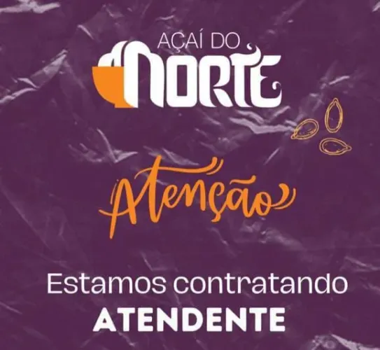 Vaga para atendente 