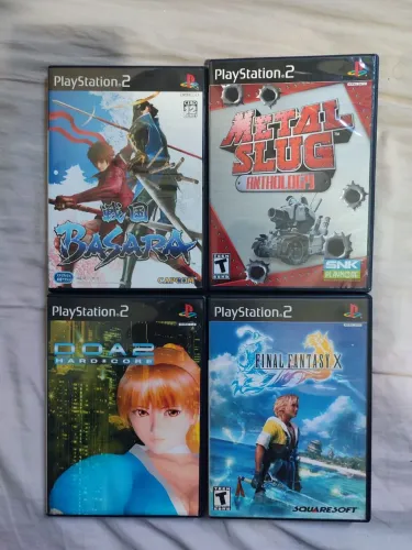 Lote de Jogos originais PS2 Americano/Japonês 