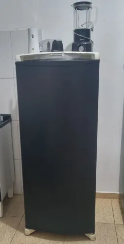 Geladeira Top Consul Frost Free Black + Liquidificador Philco de BRINDE!