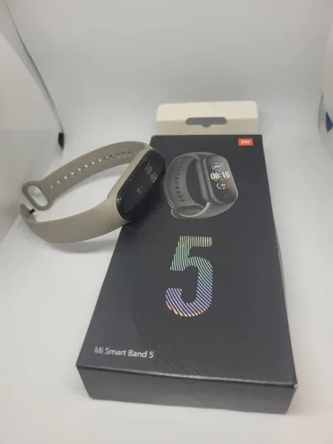 Mi Band 5 na caixa
