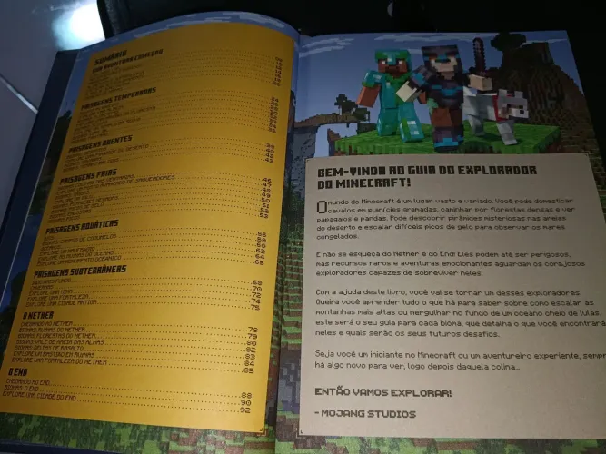 Guia do explorador Minecraft