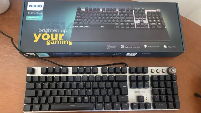 Teclado Gamer Philips Momentum G614