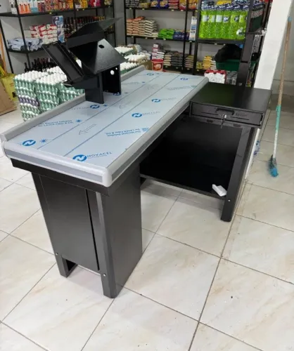 CAIXAS DE MERCADO NOVO PRETO PEQUENO E MEDIO PROMOCAO 10X CARTAO *