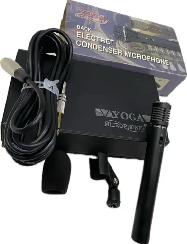 Microfone condensadorYoga Em 900 Novo Original