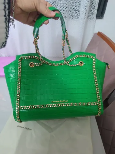 Bolsa de couro legítimo