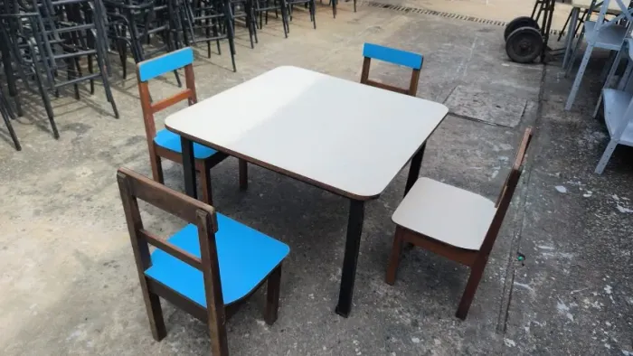Conjunto Escolar Infantil 4 Lugares