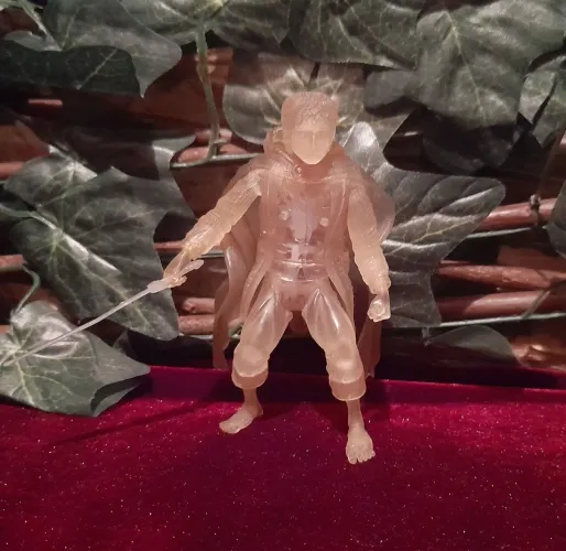 Senhor dos Anéis: Boneco Frodo Baggins Invisível | Toy Biz 2002 | ~11cm | Twilight Frodo |