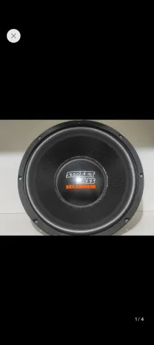 Woofer Selenium Street Bass Onix Preto 12 polegadas