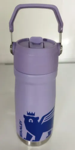 Garrafa Térmica Flip Straw Youth Stanley Lavender 500ml